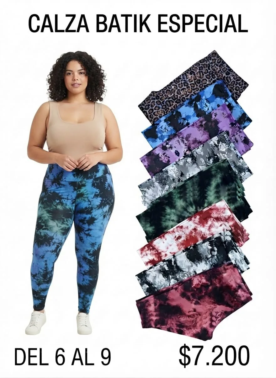 Calza Batik Especial Estampada