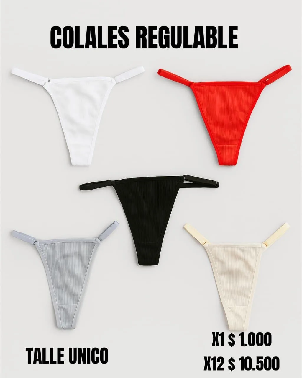 Colales Regulable (Pack x12)