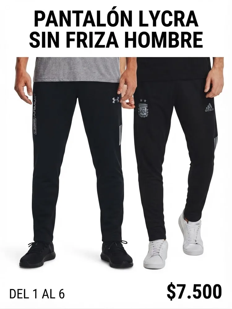 Pantalón Licra Sin Frisa