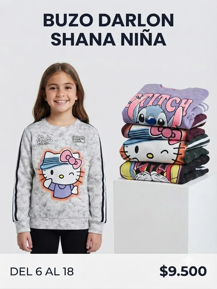 Buzo Darlon Shana Infantil