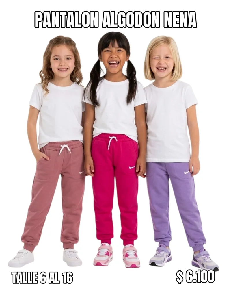 Pantalón Algodón Nena