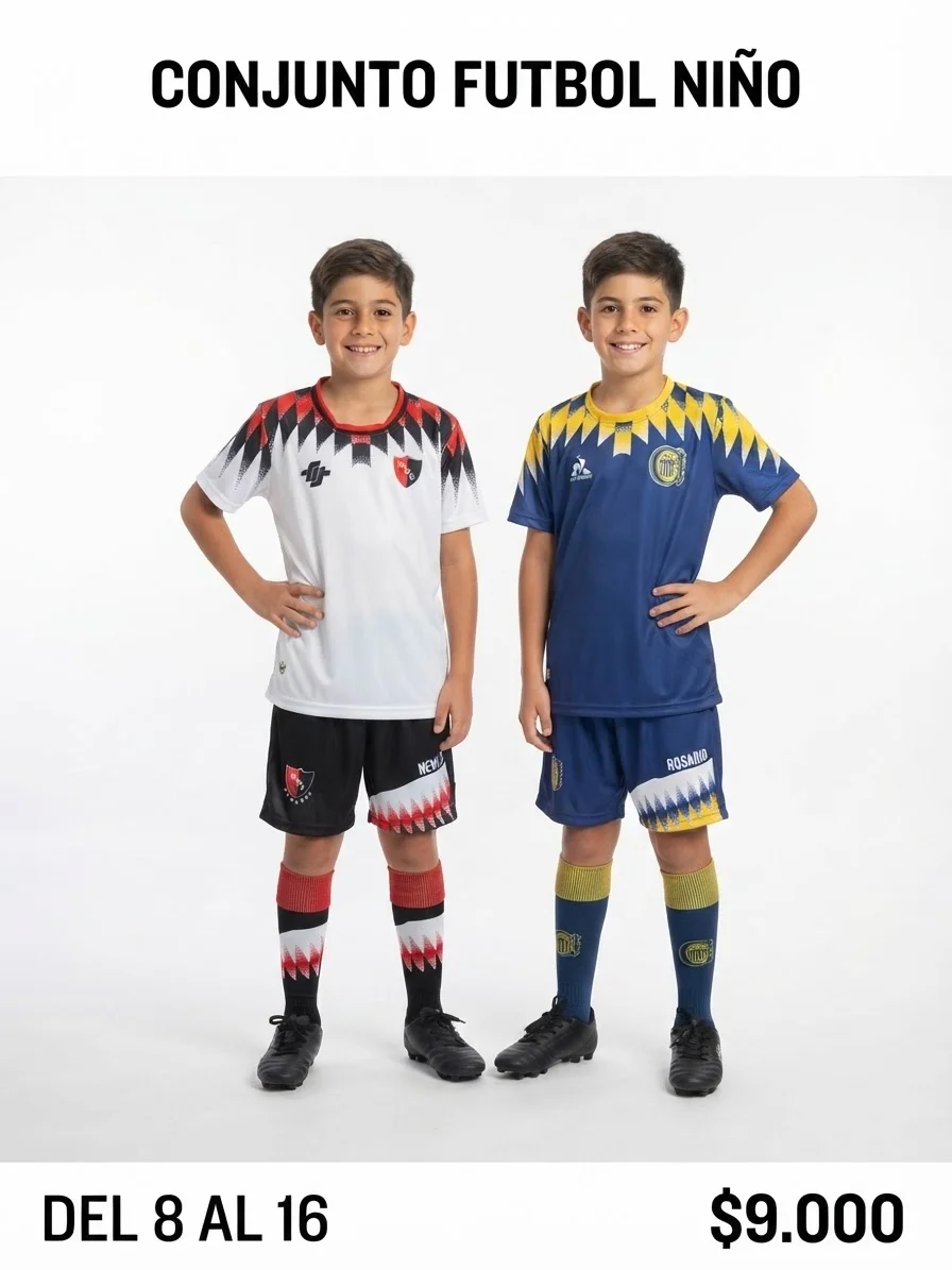 Conjunto Fútbol Niño (Newell's / Central)