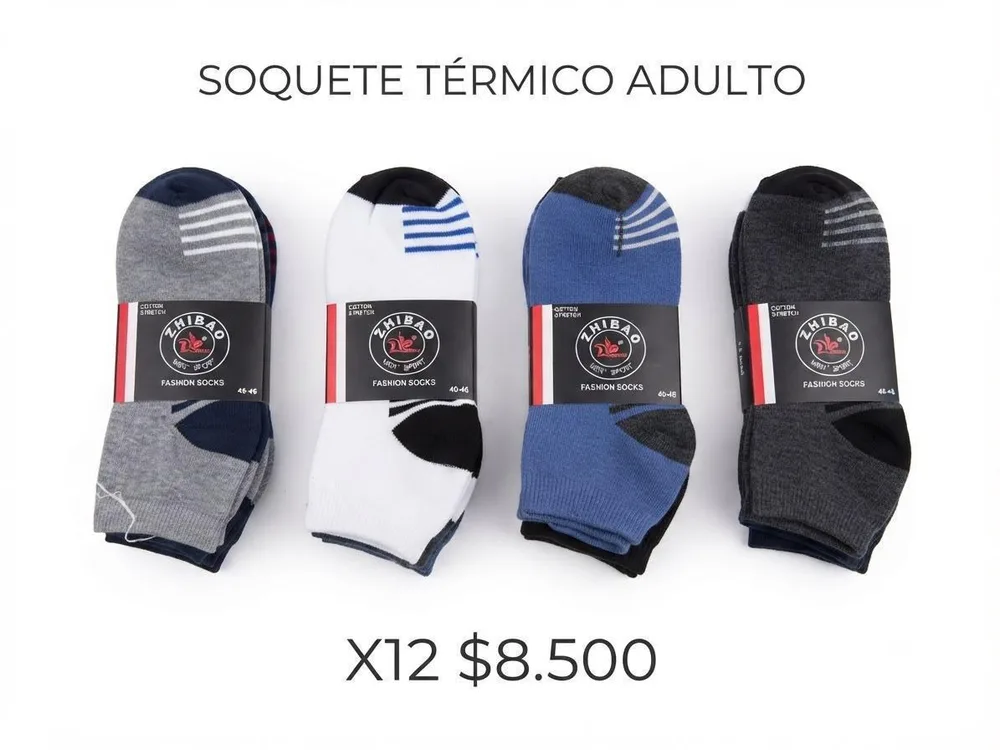 Soquete Térmico Adulto (Pack x 12)