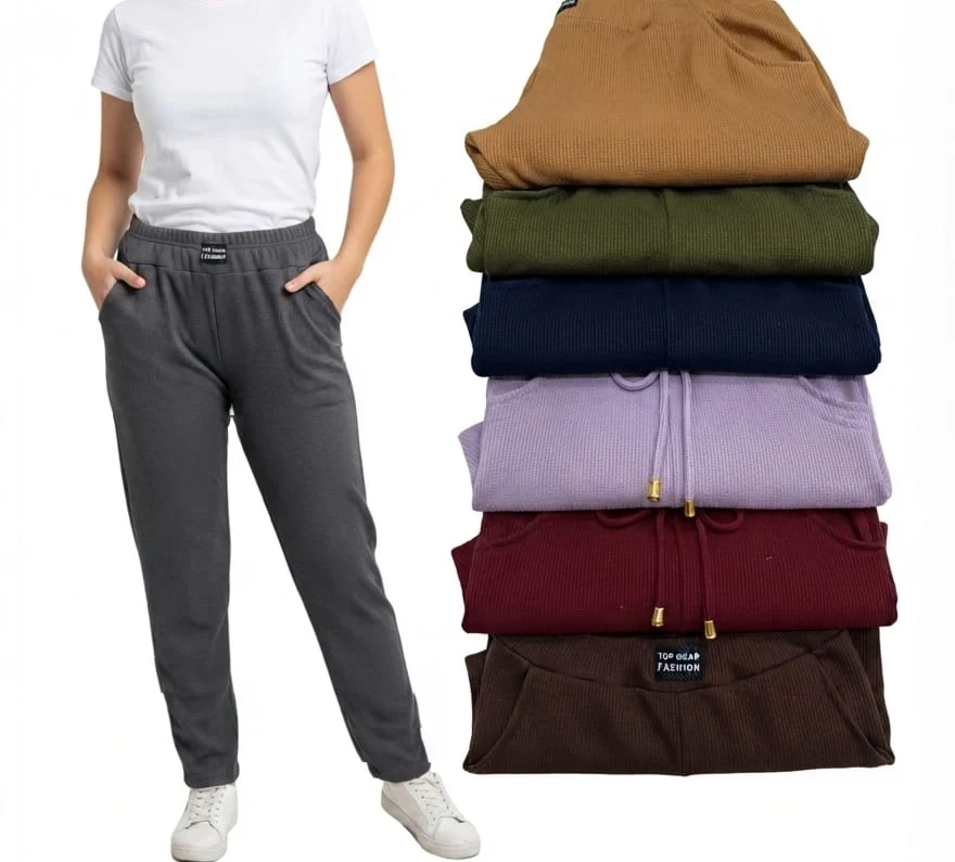 Pantalón Waffle Dama