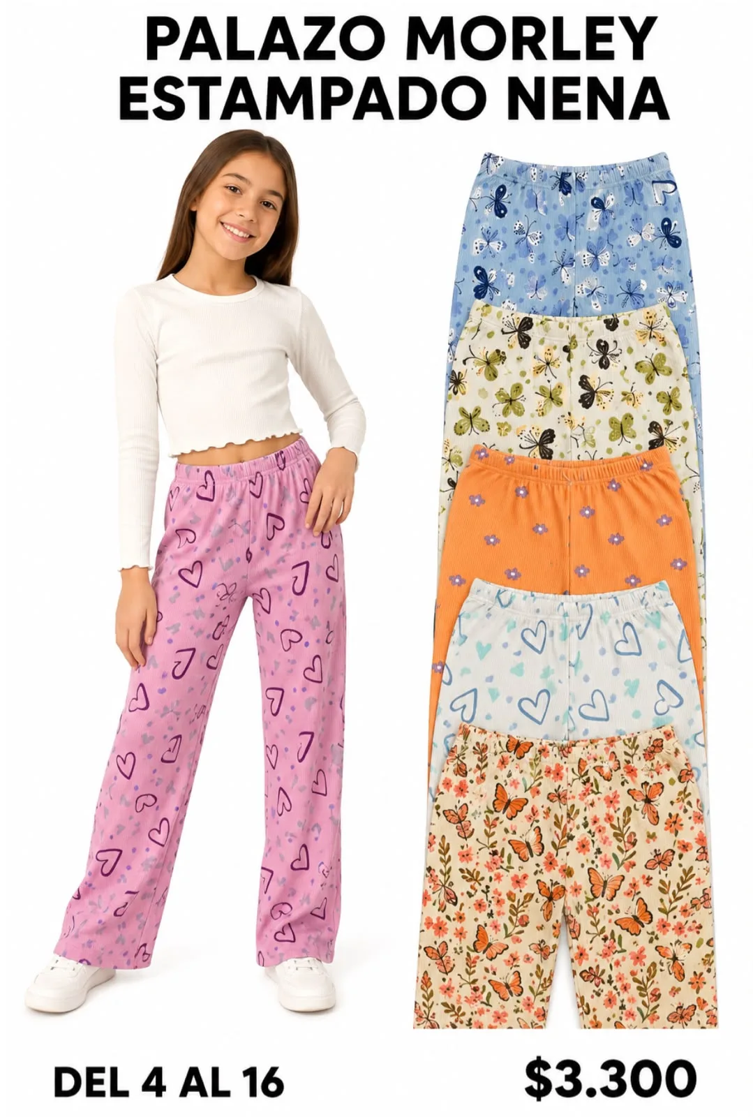 Palazo Morley Estampado Nena