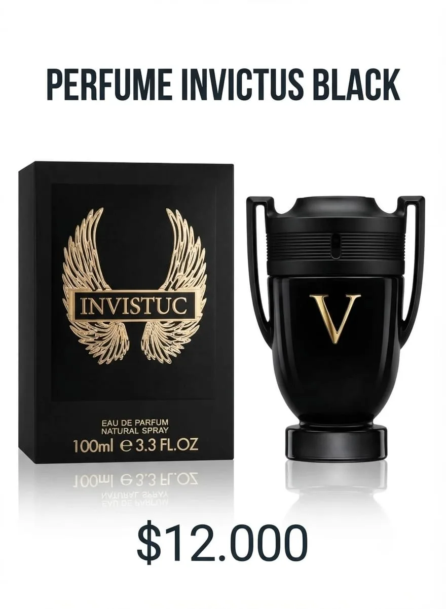 PERFUME INVICTUS BLACK