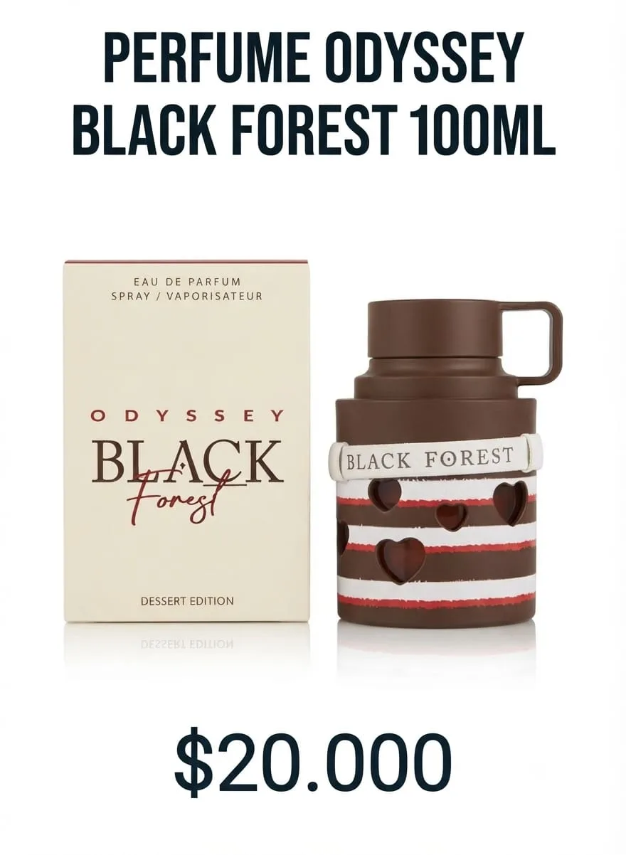 PERFUME ODYSSEY BLACK FOREST 100 ML.