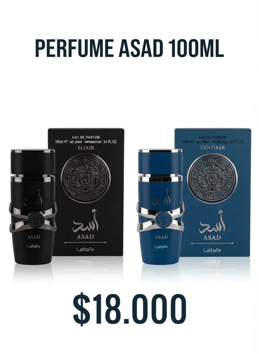 PERFUME ASAD 100 ML.