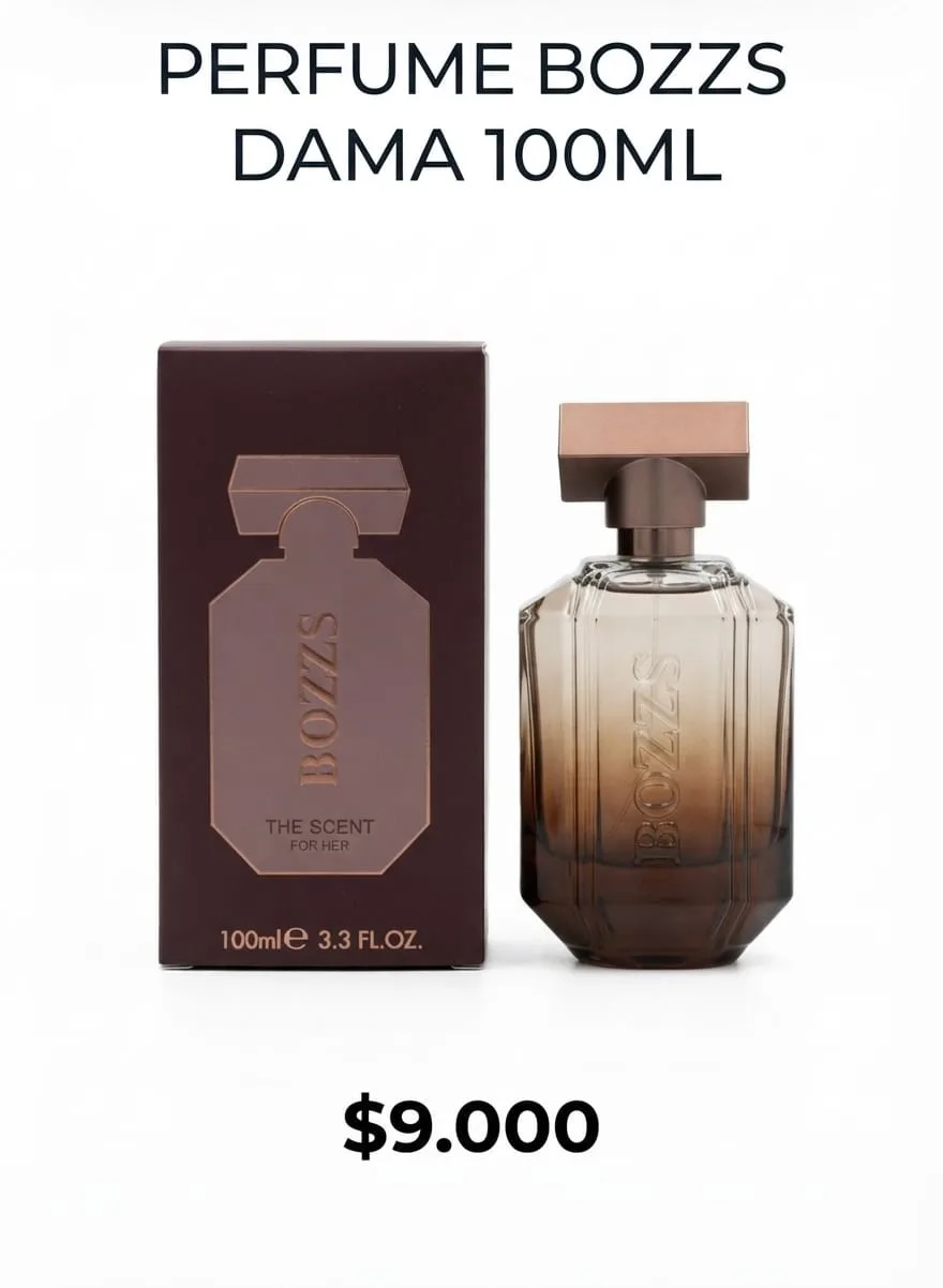 PERFUME BOZZS DAMA 100 ML.
