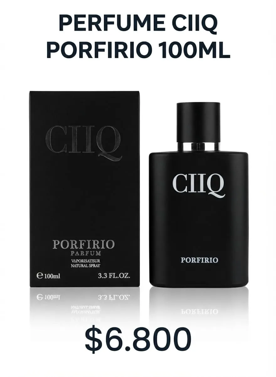 PERFUME CIIQ PORFIRIO 100 ML.