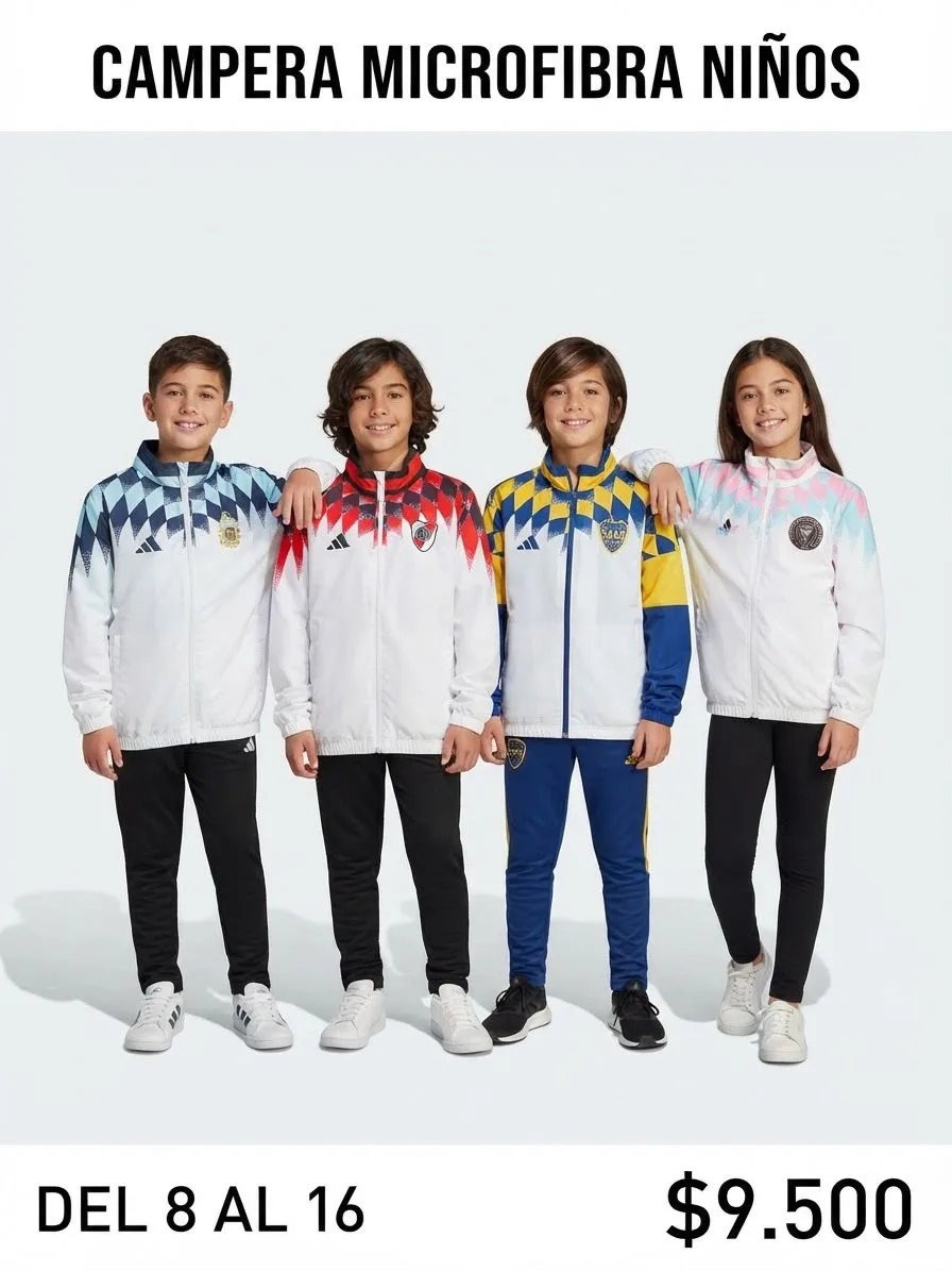 CAMPERA MICROFIBRA NIñOS