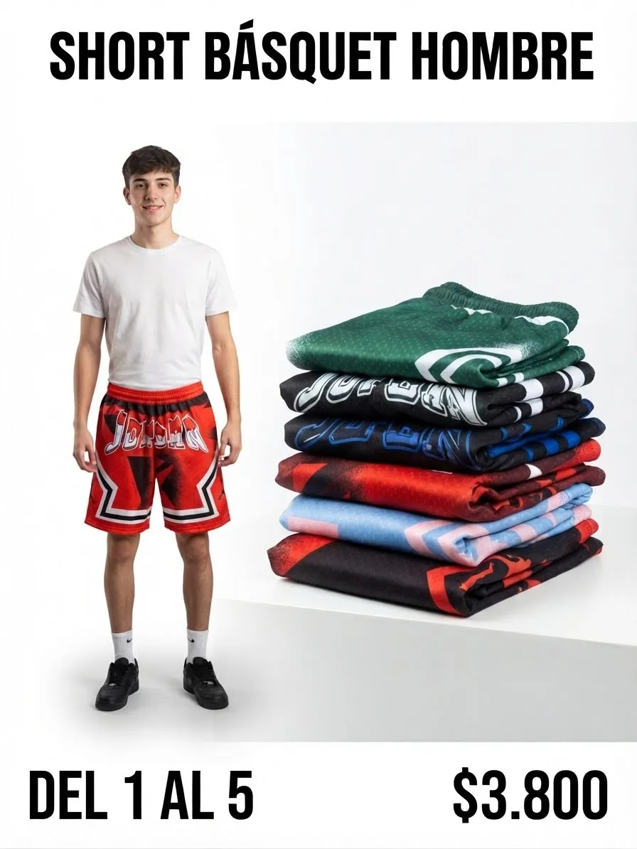 SHORT BASQUET HOMBRE