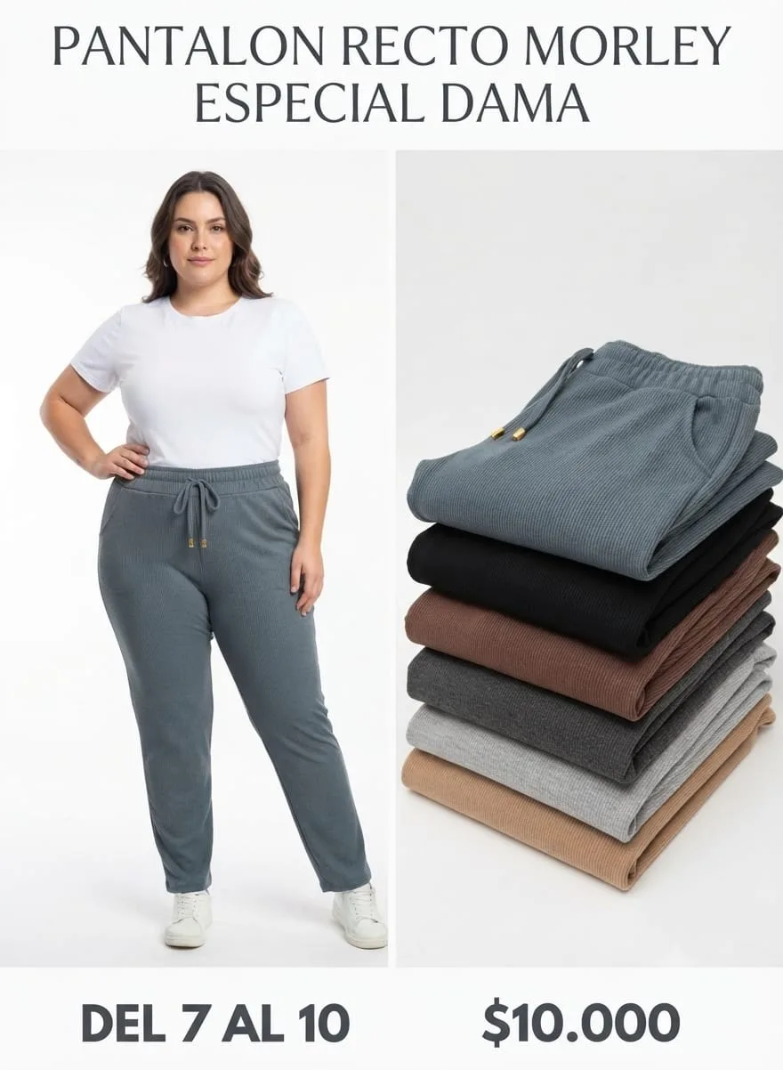PANTALON RECTO MORLEY ESPECIAL DAMA