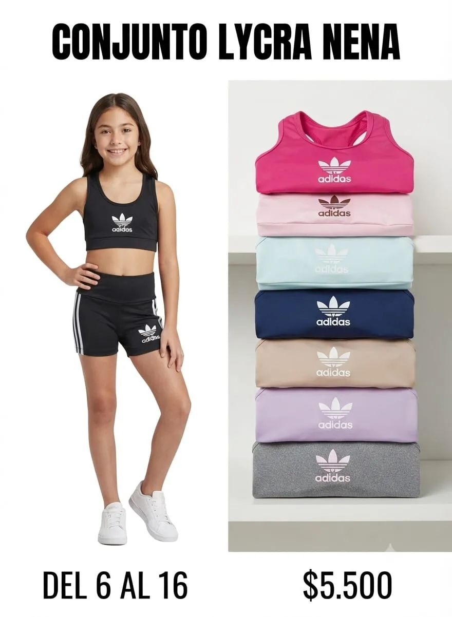 CONJUNTO LYCRA NENA