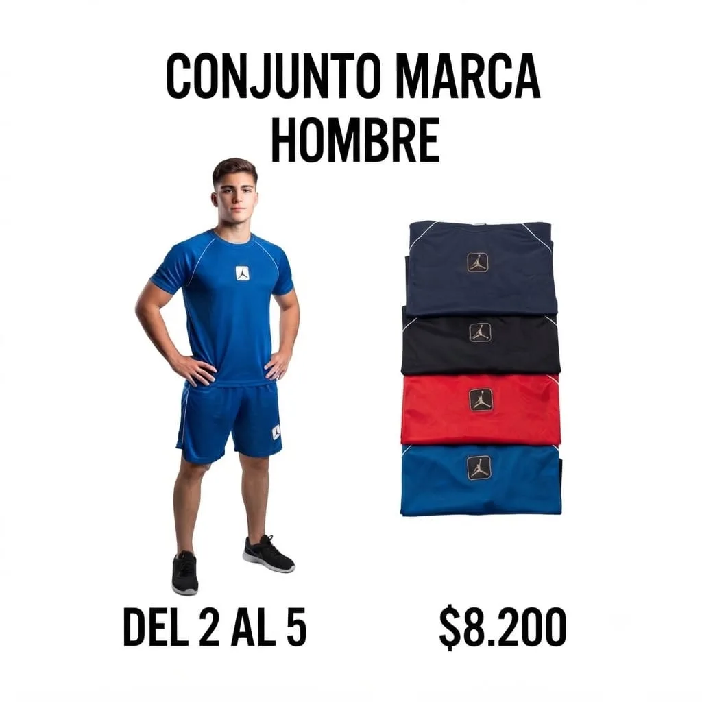 CONJUNTO MARCA HOMBRE