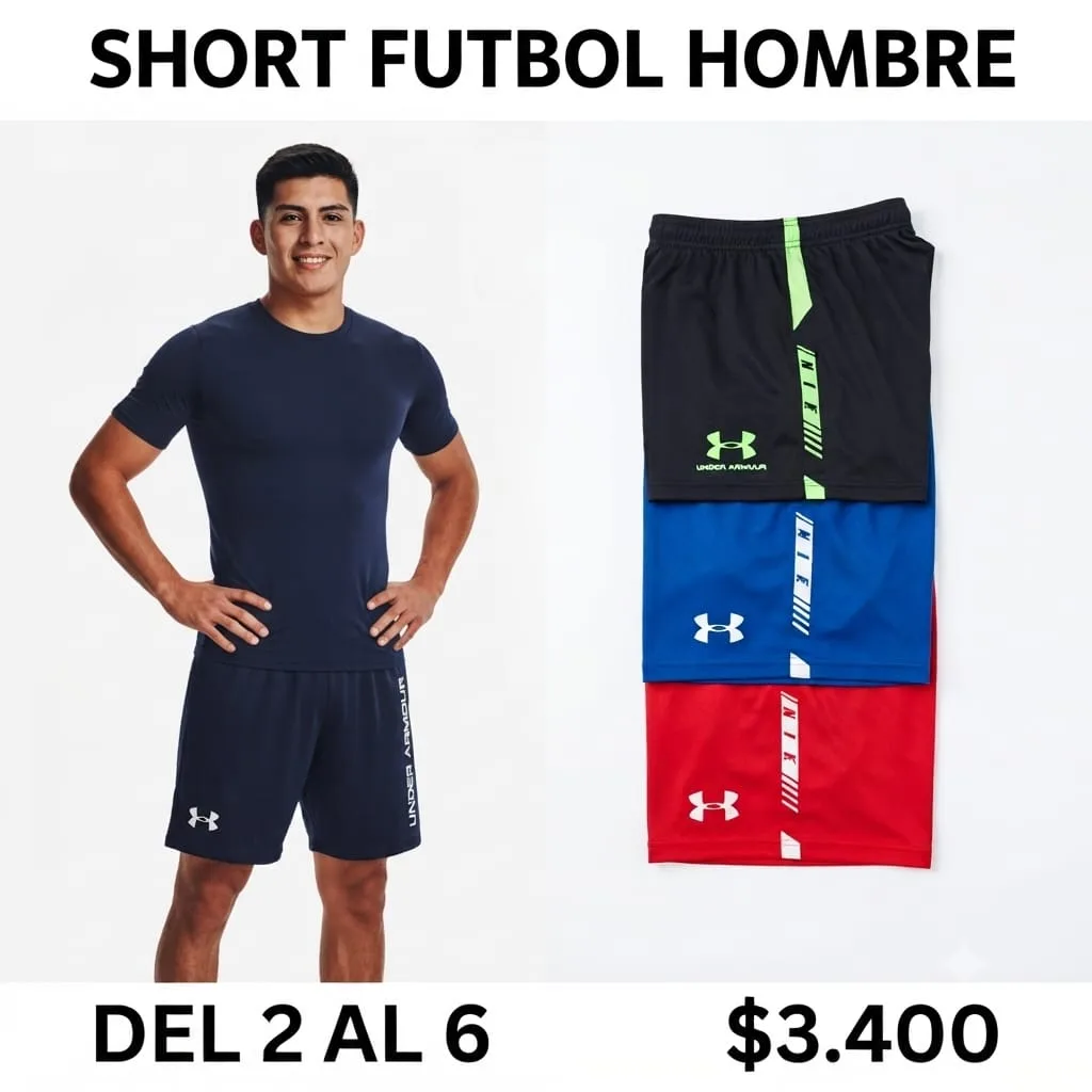 SHORT FUTBOL HOMBRE