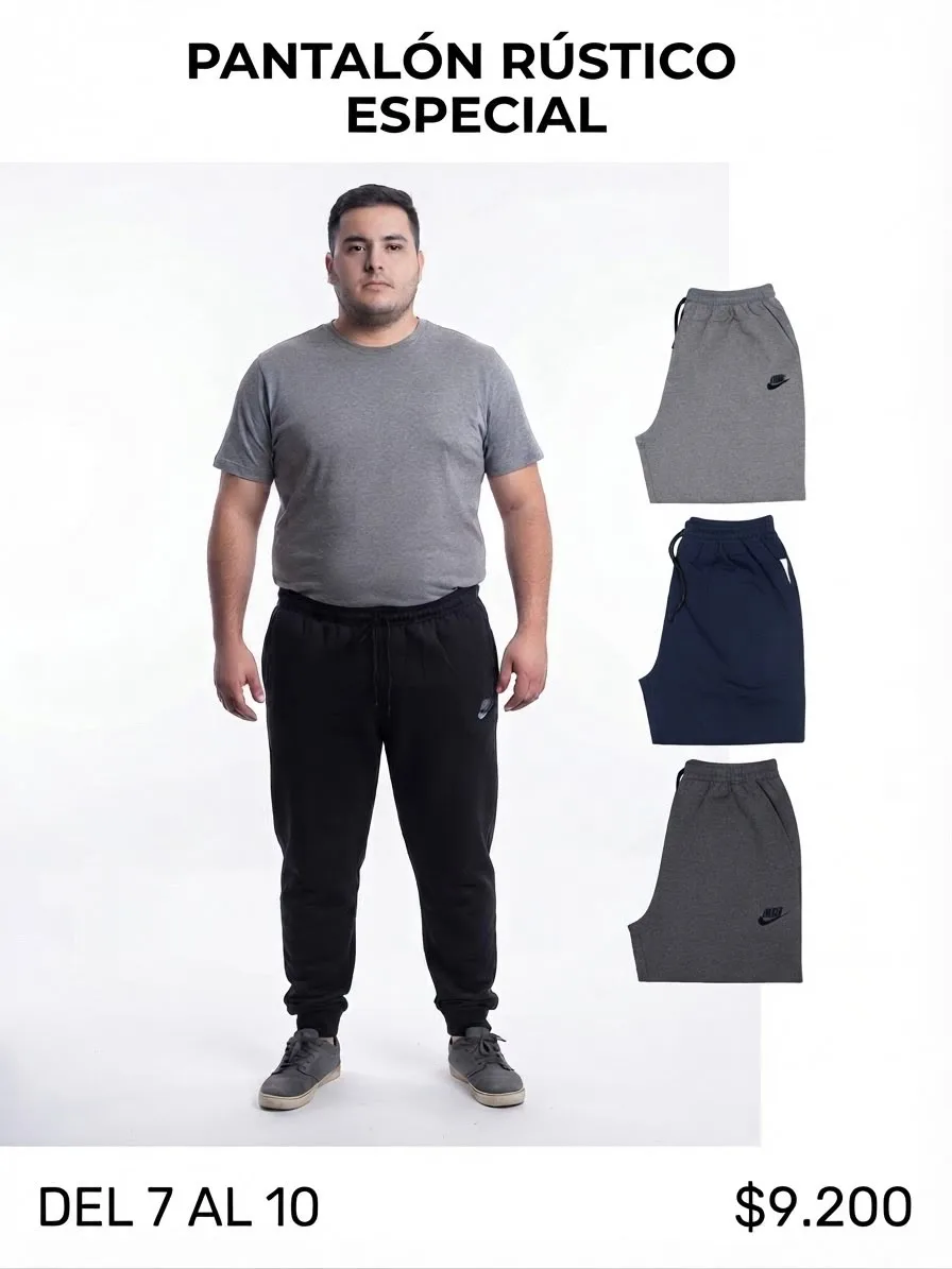 Pantalon rustico especial