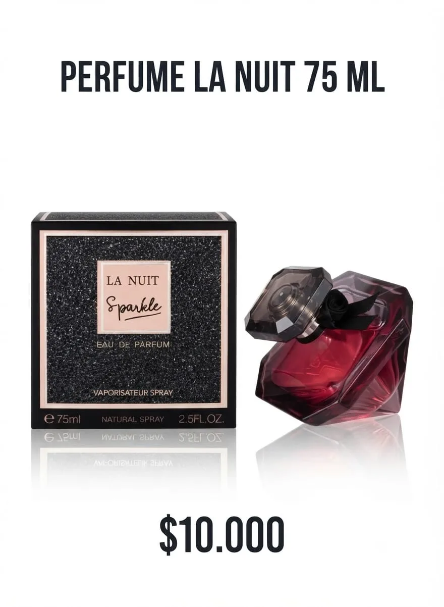 PERFUME LA NUIT 75 ML.
